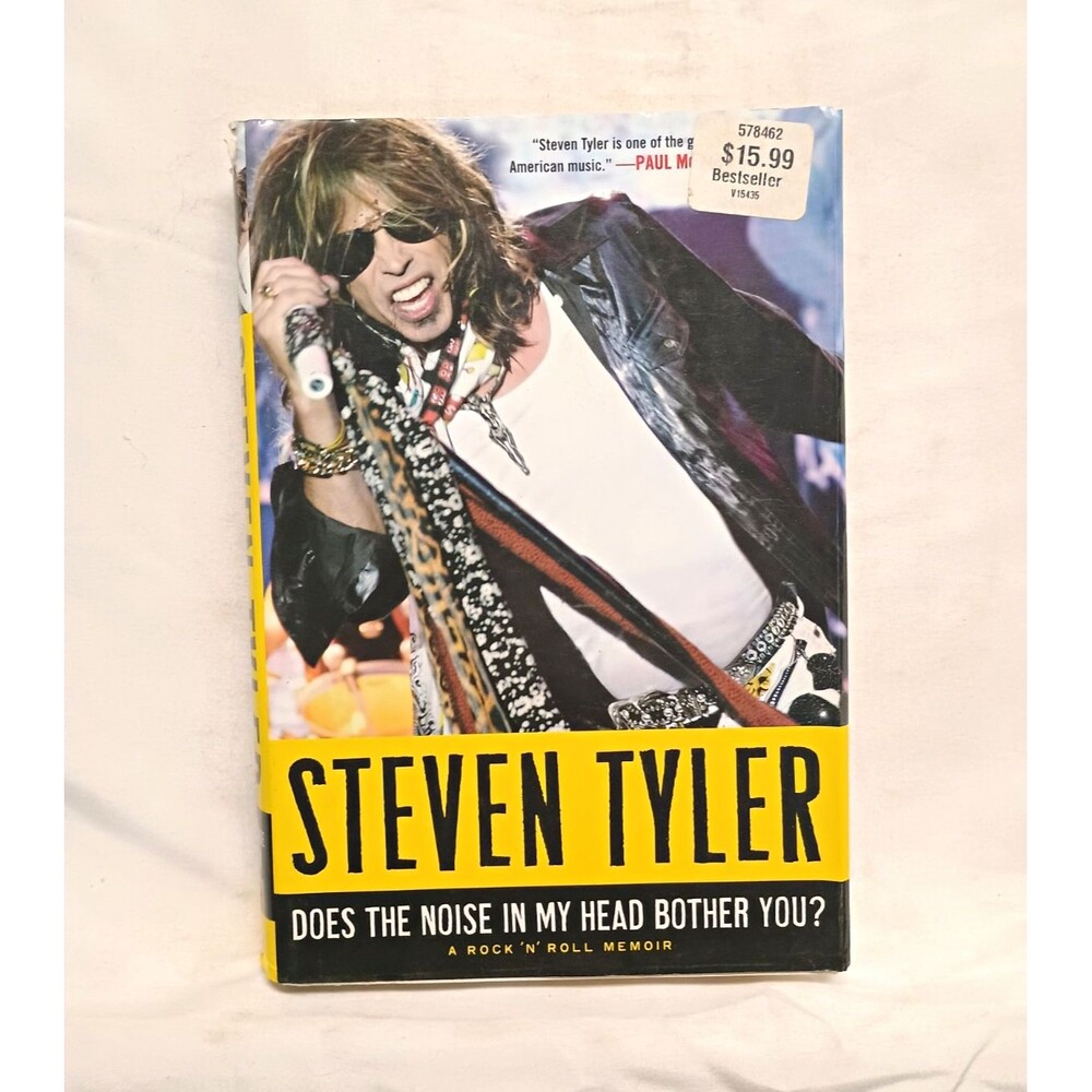 Steven Tyler Does the Noise in My Head Bother You? Hardcover 2011 Dust Jacket
